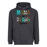 Smoke mama of drama girl mom Heavyweight Hoodie - texasbilliewilder