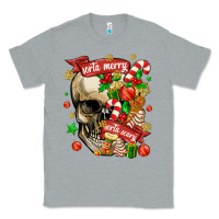 Heather Grey sorta merry sorta scary Classic Tee - MaliasSmallBusiness