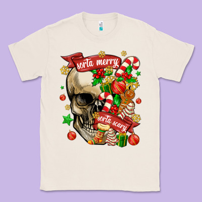 Classic Tee sorta merry sorta scary
