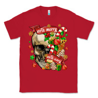 Red sorta merry sorta scary Classic Tee - MaliasSmallBusiness