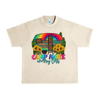 Sandshell camp more worry less with caravan Urban Heavy Tee - Artiststas