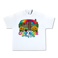 White camp more worry less with caravan Urban Heavy Tee - Artiststas