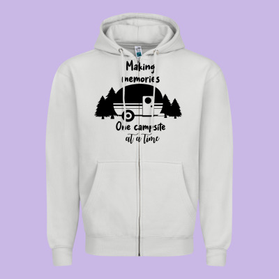 Zipper Hoodie making memories