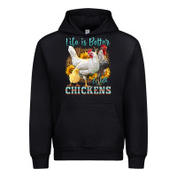 Western Life Is Better With Chickens Urban Hoodie | Teevron