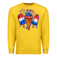 Lemon 4th of July ice creams Premium Sweatshirt - Neo Western