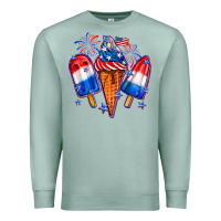 Seafoam 4th of July ice creams Premium Sweatshirt - Neo Western