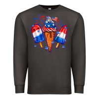 Smoke 4th of July ice creams Premium Sweatshirt - Neo Western