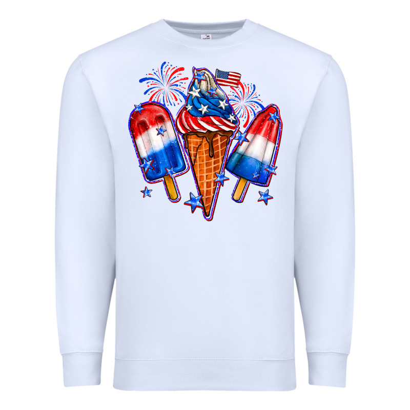 4th Of July Ice Creams Premium Sweatshirt by Neo Western | Teevron