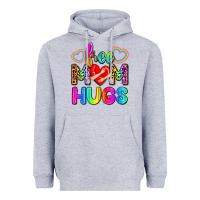 Heather Grey free mom hugs Heavyweight Hoodie - Zillion Design Studio