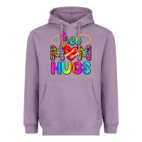 Lavender free mom hugs Heavyweight Hoodie - Zillion Design Studio