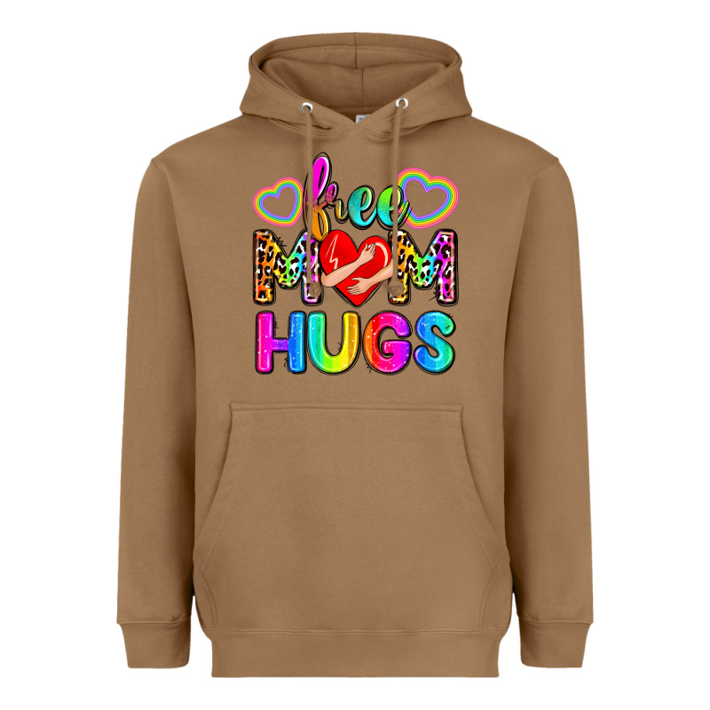 Free Mom Hugs Heavyweight Hoodie by Zillion Design Studio | Teevron