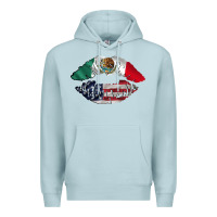 Blue Mist mexico usa lips Premium Hoodie - AdoDesignShop