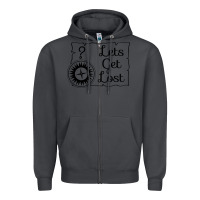 Smoke lets get lost Zipper Hoodie - Unal Design