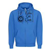 True Royal lets get lost Zipper Hoodie - Unal Design
