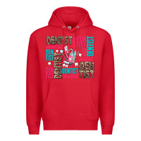 Red dentist Premium Hoodie - AdoDesignShop