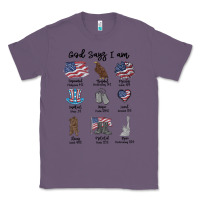 Lavender god says i am Classic Tee - MaliasSmallBusiness