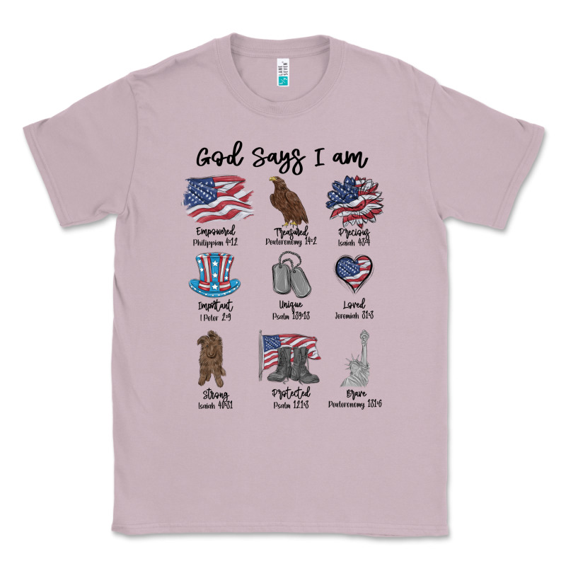 God Says I Am Classic Tee by MaliasSmallBusiness | Teevron