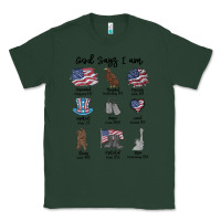 Sports Green god says i am Classic Tee - MaliasSmallBusiness