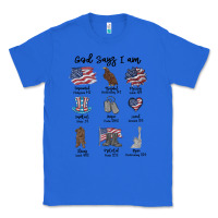True Royal god says i am Classic Tee - MaliasSmallBusiness