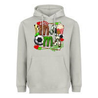 Moon Dust mama soccer with popcorn Heavyweight Hoodie - texasbilliewilder