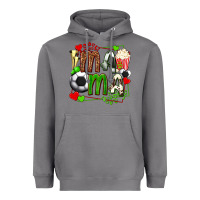 Storm mama soccer with popcorn Heavyweight Hoodie - texasbilliewilder