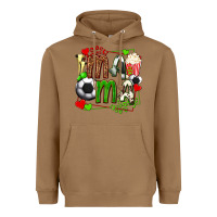 Toasted Coconut mama soccer with popcorn Heavyweight Hoodie - texasbilliewilder