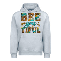 Heather Grey Western Bee You Tiful Bee Urban Hoodie - LillyAllenDesigns
