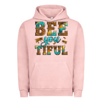 Pigment Salmon Western Bee You Tiful Bee Urban Hoodie - LillyAllenDesigns