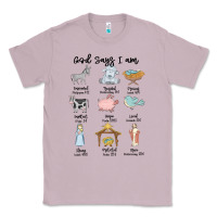 Lilac god says i am Classic Tee - MaliasSmallBusiness
