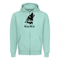 Stay Wild Zipper Hoodie | Teevron