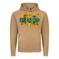 Vintage Camel glitter blessed with sunflowers Vintage Hoodie - AdoDesignShop