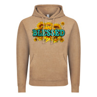 Vintage Coffee glitter blessed with sunflowers Vintage Hoodie - AdoDesignShop