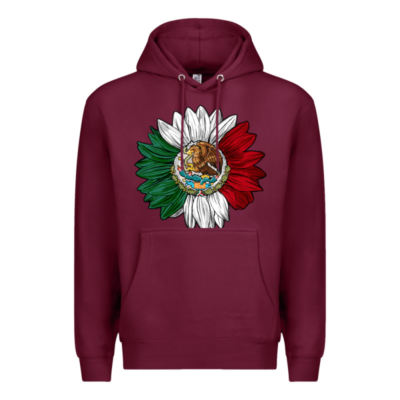Mexico Sunflower Premium Hoodie by AdoDesignShop | Teevron