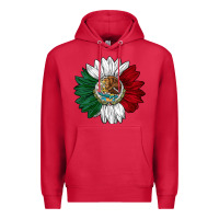 Cardinal mexico sunflower Premium Hoodie - AdoDesignShop