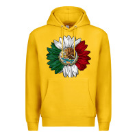 Lemon mexico sunflower Premium Hoodie - AdoDesignShop