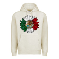 Oatmeal Heather mexico sunflower Premium Hoodie - AdoDesignShop