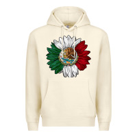 Sandshell mexico sunflower Premium Hoodie - AdoDesignShop