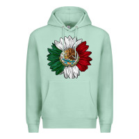 Seafoam mexico sunflower Premium Hoodie - AdoDesignShop