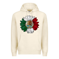 Tofu mexico sunflower Premium Hoodie - AdoDesignShop