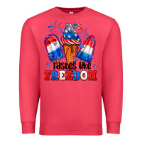 Cardinal 4th of July ice creams tastes like freedom Premium Sweatshirt - Neo Western
