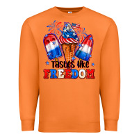 Carrot 4th of July ice creams tastes like freedom Premium Sweatshirt - Neo Western