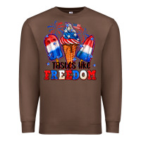 Chestnut 4th of July ice creams tastes like freedom Premium Sweatshirt - Neo Western