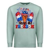 Seafoam 4th of July ice creams tastes like freedom Premium Sweatshirt - Neo Western