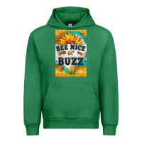 Emerald bee nice or buzz off Urban Hoodie - LillyAllenDesigns
