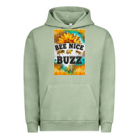 Pigment Oil Green bee nice or buzz off Urban Hoodie - LillyAllenDesigns
