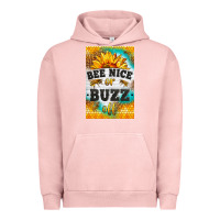 Pigment Salmon bee nice or buzz off Urban Hoodie - LillyAllenDesigns