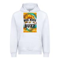 White bee nice or buzz off Urban Hoodie - LillyAllenDesigns