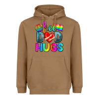 Toasted Coconut free dad hugs Heavyweight Hoodie - Zillion Design Studio
