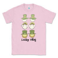 Bubblegum Pink lucky vibes Classic Tee - MaliasSmallBusiness