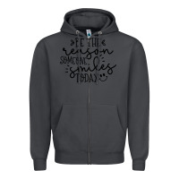 Smoke smile Zipper Hoodie - Unal Design